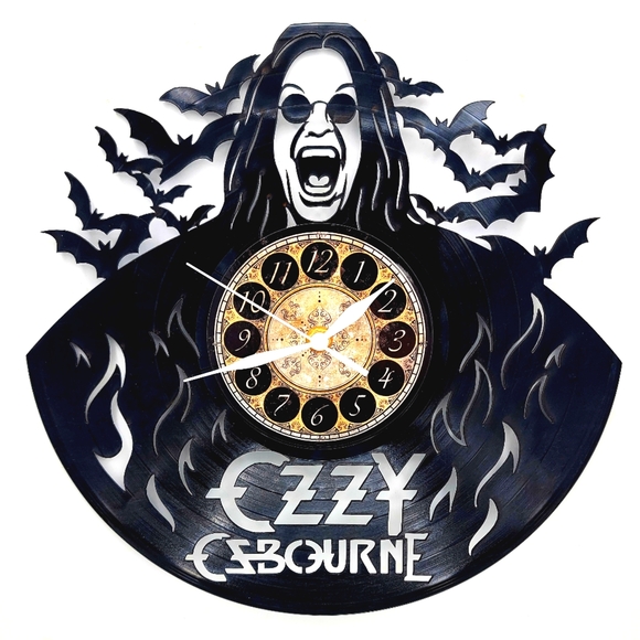 OZZY OSBOURNE vinyl record clock - Picture 1 of 2